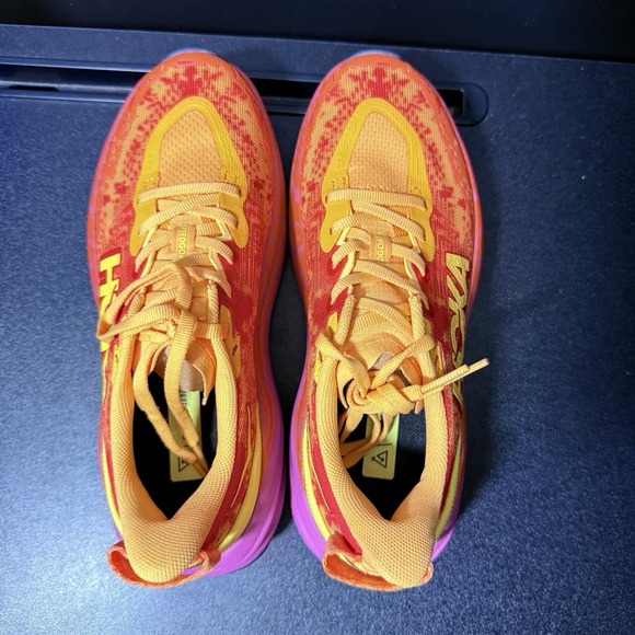 Hoka One One Speedgoat 6 Shoes Sherbet Beet Root orange Womens Sz 6 B Sneakers - Picture 12 of 16